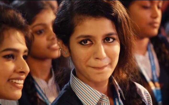 Video clips of 18-year Priya Prakash creating sensation on social media