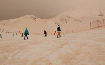Orange snow, Eastern Eurpoe, Sahara desert, Mars, Ukraine, Russia, Bulgaria, Romania, World news
