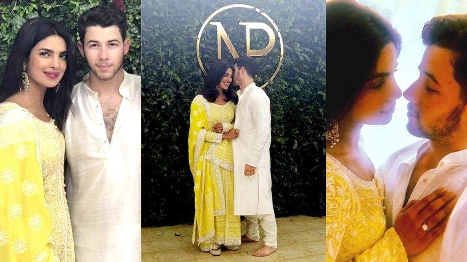 Priyanka Chopra, Nick Jonas, Roka Ceremony, Engagement ceremony, Bollywood actress, American singer, Hollywood news, Bollywood news, Entertainment news