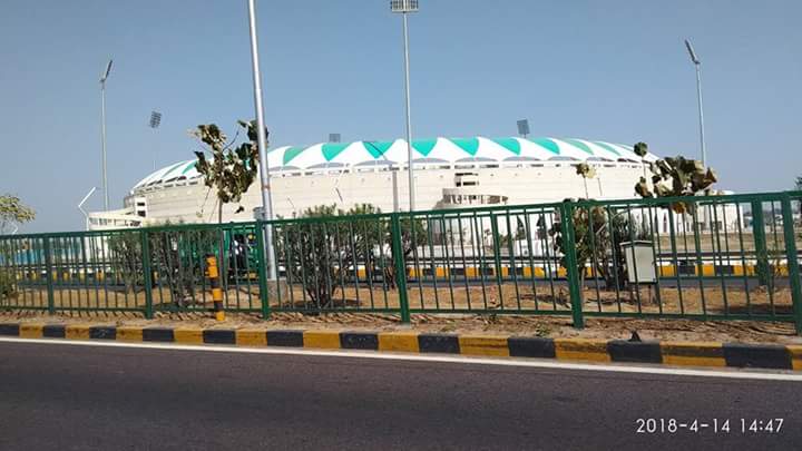 One of India's biggest stadium Ekana International going to host first
