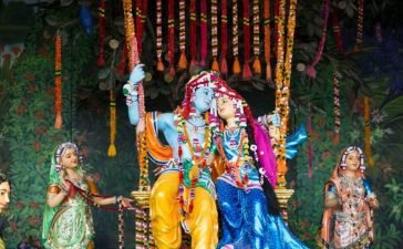 Jagadguru Kripalu Parishat, JKP, Janmashtami festival, Janmashtami Celebrations, Prem Mandir, Vrindavan Dham, Vrindavan Temple, Bhakti Mandir, Mangarh, Uttar Pradesh, Regional news, Religious news, Spiritual news