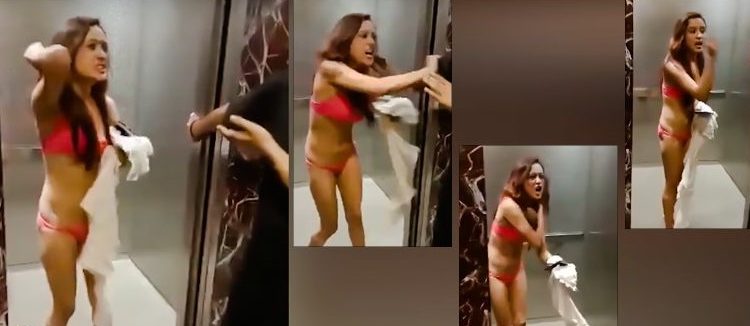 Young model, Meghan Sharma, Model Megha Sharma, Model removes clothes, Model sheds off clothes publicly, Model had heated argument with security guard, Mumbai, Maharashtra, Regional news, Crime news