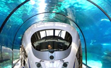 China, Undersea tunnel, High speed trains, International rail link, Hong Kong, World news