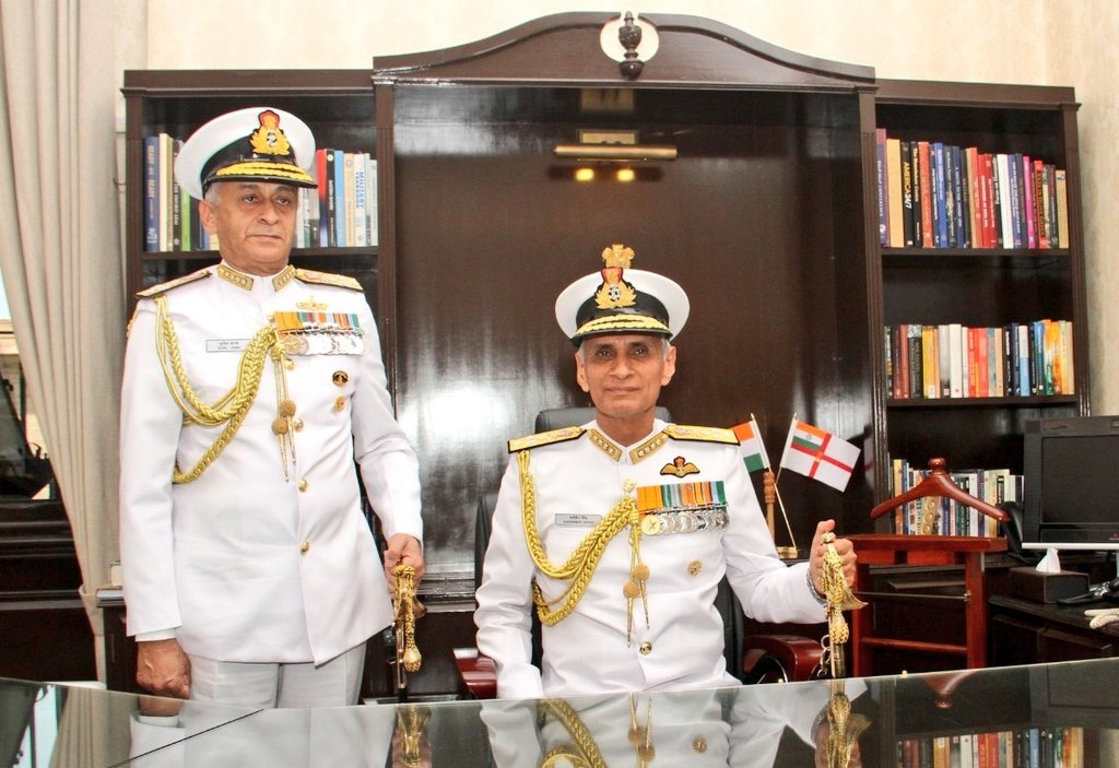 Indian Navy, Sunil Lamba, Karambir Singh Naval Chief Officer, Chief of Naval staff, National news